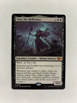 Magic: The Gathering Gisa, the Hellraiser Outlaws of Thunder Junction 0089 NM - Image 1