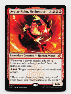 Avatar Roku, Firebender [Avatar: The Last Airbender: Eternal-Legal] MTG ?? - Image 1