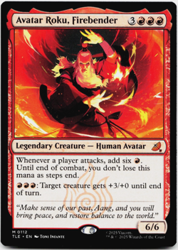 Avatar Roku, Firebender [Avatar: The Last Airbender: Eternal-Legal] MTG ?? - Image 3