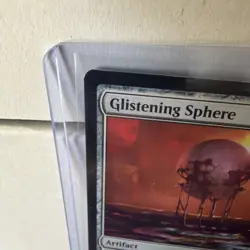 NM, MTG Glistening Sphere - Extended Art Commander Phyrexia - Image 2