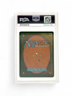 RARE MTG MAGIC THE GATHERING SCRUBLAND DUAL LAND REVISED EDITION PSA 9 MINT!! - Image 2