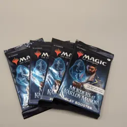 4 Murders at Karlov Manor Play Boosters four packs MTG magic - Image 1