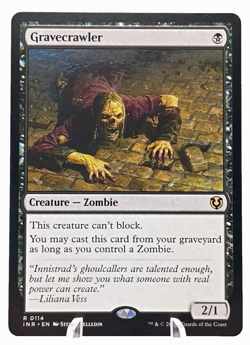 Gravecrawler 0114 - Innistrad Remastered MTG-Reg. Rare-Magic The Gathering NM - Image 1