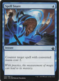 Spell Snare U Battlebond 132 - LP MTG - Image 1