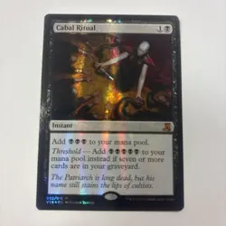 Cabal Ritual NM From the Vault: Lore Foil 002 / 016 MTG Instant Mana Source - Image 1