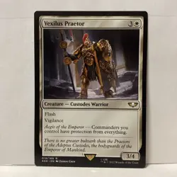 MTG Vexilus Praetor Magic: The Gathering Warhammer 40K Rare #019 - Image 1