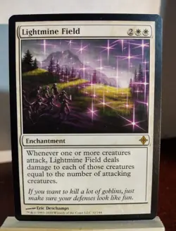 MTG Lightmine Field Rise of the Eldrazi LP X1 Magic The Gathering - Image 1