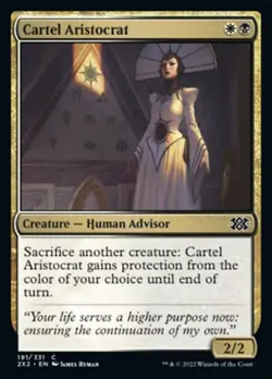 1 x Cartel Aristocrat - NM Eng MTG - Double Masters 2022 - Image 1