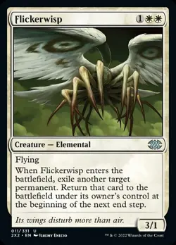 1 x Flickerwisp - NM Eng MTG - Double Masters 2022 - Image 1