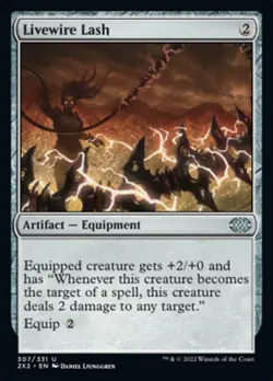 1x Livewire Lash - NM Eng MTG - Double Masters 2022 - Image 1