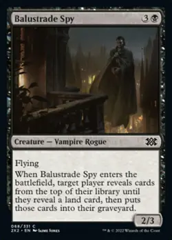 1 x Balustrade Spy - NM Eng MTG - Double Masters 2022 - Image 1