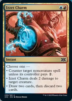 1x Izzet Charm - NM Eng MTG - Double Masters 2022 - Image 1