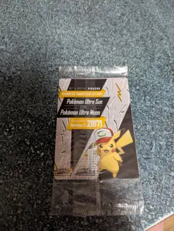 SEALED Pokemon Ash's Pikachu SM108 Black Star "I Choose You" Promo Card TCG SM - Image 3