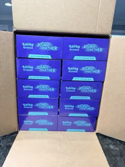 Pokemon Journey Together Elite Trainer Box ETB Case of 10 - Image 1