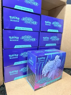 Pokemon Journey Together Elite Trainer Box ETB Case of 10 - Image 2