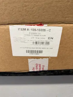 Pokemon Journey Together Elite Trainer Box ETB Case of 10 - Image 3