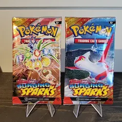 Pokemon Booster Packs ??SEALED?? Surging Sparks, Stellar Crown, 4 Total Packs - Image 3