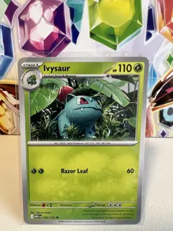 Ivysaur 002/132 Common Regular - Pokemon TCG Mega Evolution - NM - Image 1