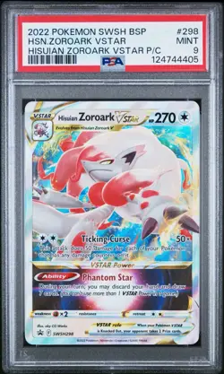 Hisuian Zoroark VSTAR SWSH298 SWSH: Sword & Shield Promo Cards Holo for sale online - Image 1