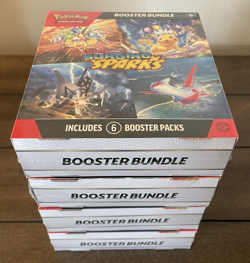Pokemon TCG SV8 Surging Sparks Booster Bundle Lot - 4 Sealed Boxes - Lot 1 - Image 4