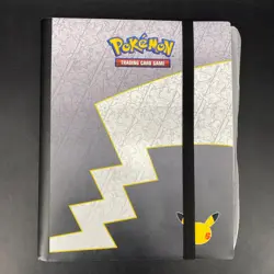 Lot of 3 Pokemon Binders - Elite Series Pikachu 9 Pocket Ultra Pro for Pokemon - Image 4