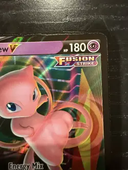Mew V # 113/264 SWSH: Fusion Strike Ultra Rare Pokemon TCG Card NM - Image 4