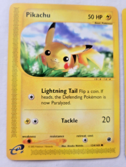 Pokemon e-Reader Evolution Lot: Pikachu & Raichu (Rare!) 2002 EX Expedition (LP) - Image 5