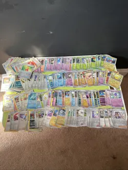 Lot Of 254 Rare/Uncommon/Common Most Holo Some Regular Pokemon Cards! NM/LP+ - Image 1