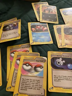 Pokemon TCG E-Reader Series Expedition And Aquapolis UC And C. (LP-damaged) - Image 5