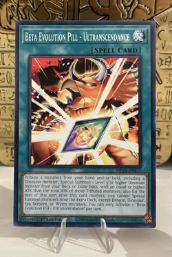 YuGiOh! - Beta Evolution Pill - Ultranscendance MP24-EN375 Common 1st Edition NM - Image 1