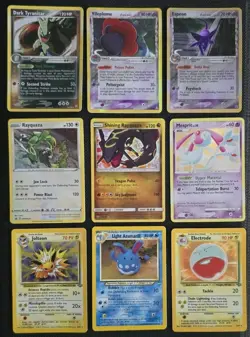 Pokemon 9 Card Vintage Lot Mid Era - Image 1