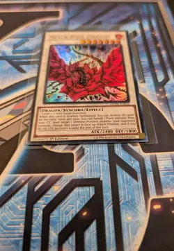 Black Rose Dragon - DUDE-EN010 - Ultra Rare - 1st Edition Yugioh - Image 5