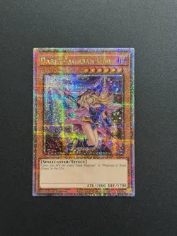 2025 YUGIOH RA04 25TH QCR SECRET RARE DARK MAGICIAN GIRL ALT ART NM ?? - Image 1