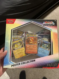 Pokemon TCG Scarlet & Violet Prismatic Evolutions Poster Collection New Sealed - Image 1