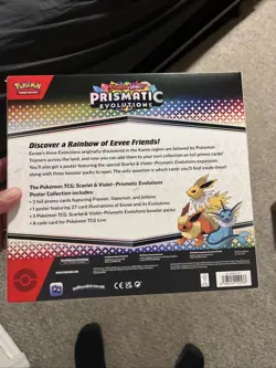 Pokemon TCG Scarlet & Violet Prismatic Evolutions Poster Collection New Sealed - Image 4