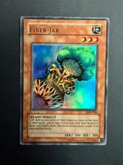 Yugioh - Fiber Jar - LOD-056 - Ultra Rare - Unlimited Edition - LP - Image 1