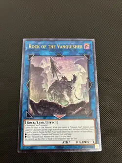 Yu-Gi-Oh! Rock Of The Vanquisher (UTR) Ultimate Rare OP24-EN002 Near Mint - Image 1
