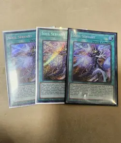 Yu-Gi-Oh! 2022 Soul Servant PLAYSET LDS3-EN095 Secret Rare NM Limited - Image 1