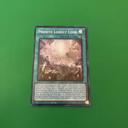 Yu-Gi-Oh! TCG Primite Lordly Lode MP25-EN114 2025 Mega-Pack 1st Edition - Image 1