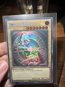 Dark Magician GFTP-EN128 1st Edition Ghost Rare Yu-Gi-Oh Card See Pictures - Image 1
