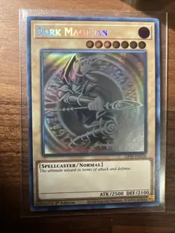 Dark Magician GFTP-EN128 1st Edition Ghost Rare Yu-Gi-Oh Card See Pictures - Image 2