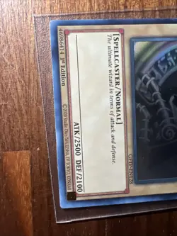Dark Magician GFTP-EN128 1st Edition Ghost Rare Yu-Gi-Oh Card See Pictures - Image 4