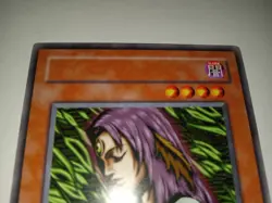 RARE Yugioh Card Witch Of The Black Forest MRD-116 Misprint, Inkless Name Error - Image 2