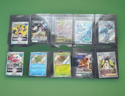 Lot of 10 Japanese Pokemon Cards - AR, SAR, Shiny, Full Art Trainers - Mint - Image 1