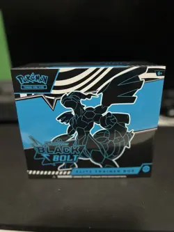 Pokemon Trading Card Games Scarlet & Violet 10.5 Black Bolt Elite Trainer Box - Image 1