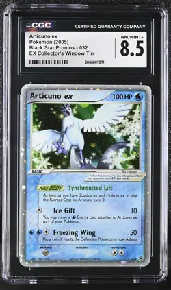 CGC 8.5 Articuno ex 2005 Black Star Promos 032 Holo Pokemon Card - Image 1