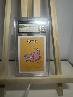 2019 CGC GEM MINT 10 Slowpoke Pokemon Japanese Old Maid Playing Card - Image 1