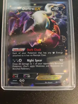 Pokemon TCG Darkrai EX 88/113 Legendary Treasures Half Art NM - Image 2