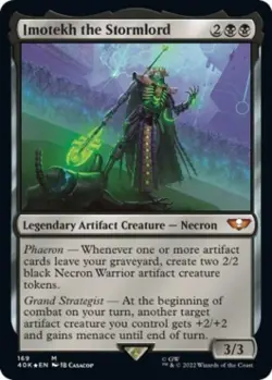Imotekh the Stormlord -Foil Near Mint MTG Universes Beyond: Warhammer 40K - Image 1