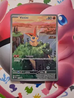 Victini 208 Sv: Scarlet & Violet Black Star Promo Cards Holo 2025 - Image 1